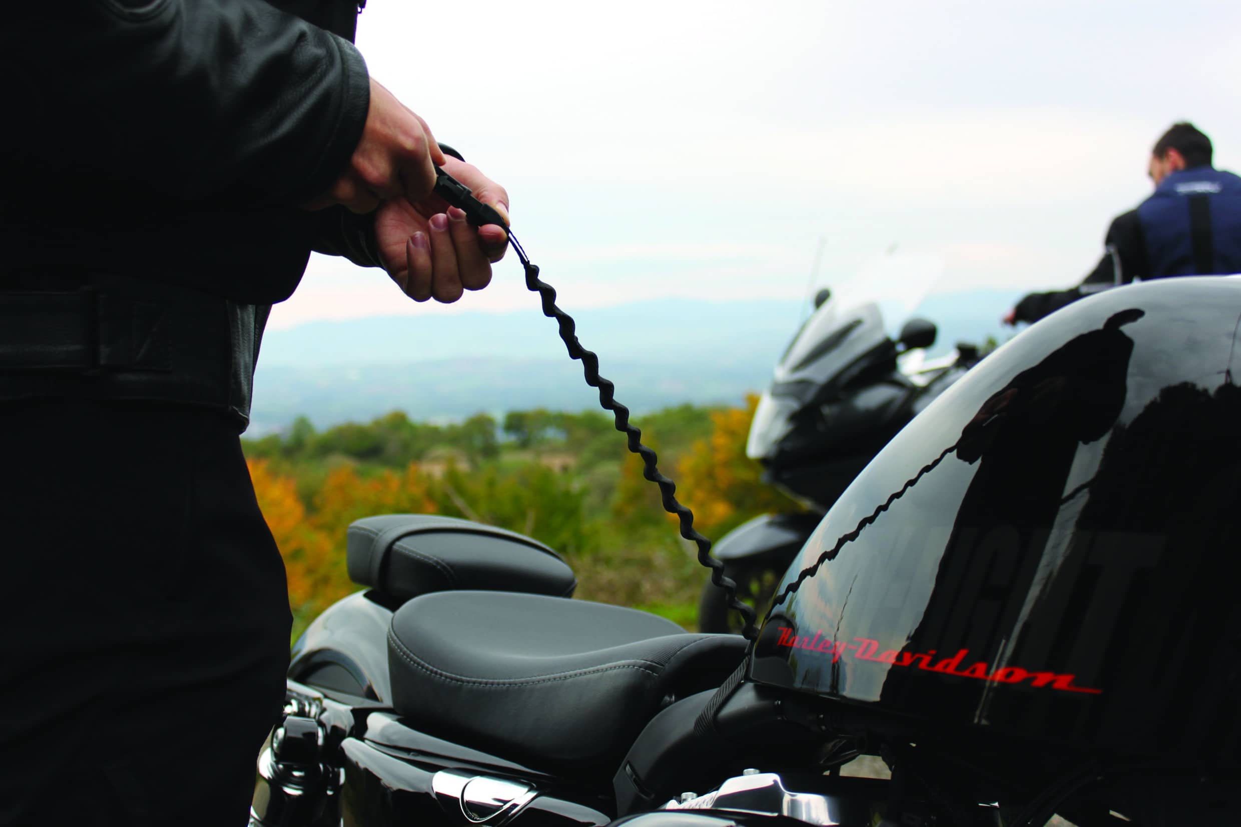 motorcycle installation location for all mechanically triggered jackets and vests