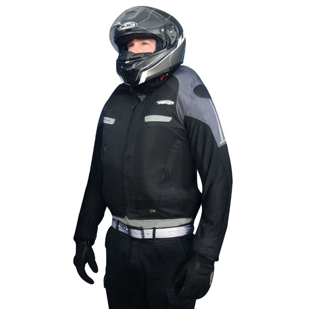 Helite Vented Air Motorcycle Jacket Inflated