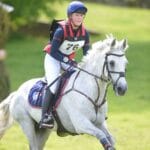 Isabella Smith at Belsay British Pony wearing the turtle 2 horse riding safety vest