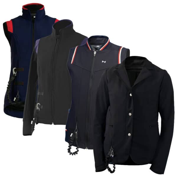 Zip In Airvest And Outer Horse Riding Jackets Complete System