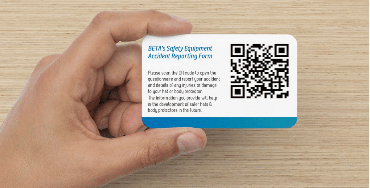 BETA Accident reporting website card